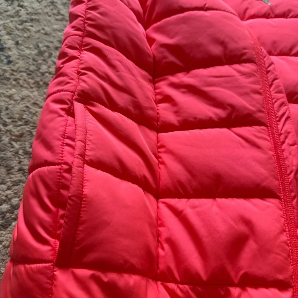 Puma Girl Bundle - Quilted Puffer Vest Fluorescent Hot Pink 10/12, Sweatshirt 7
